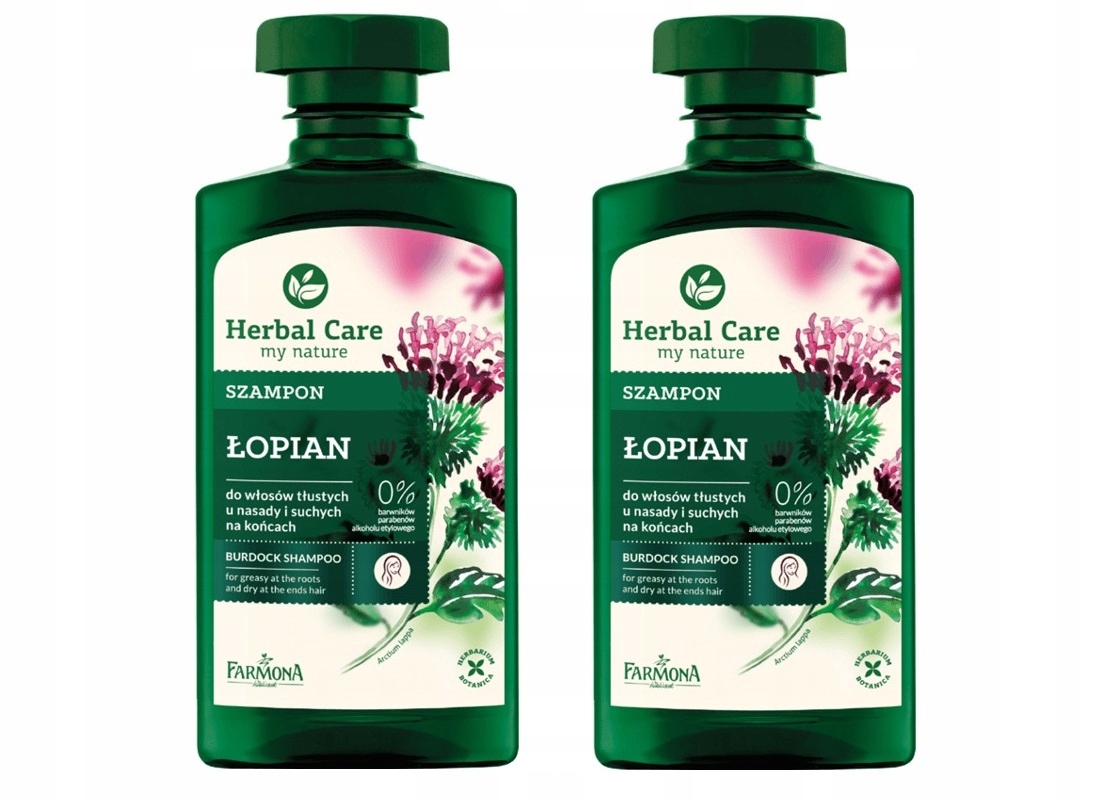 farmona herbal care szampon do włosów z łupieżem dziegieć 330ml