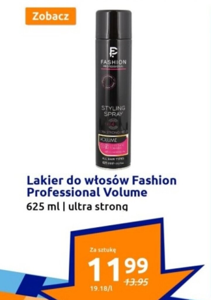 fashion professional lakier do włosów