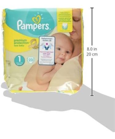 pampers premium protection 1 22 sztuki