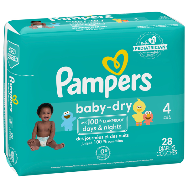 pampers baby dry size 4