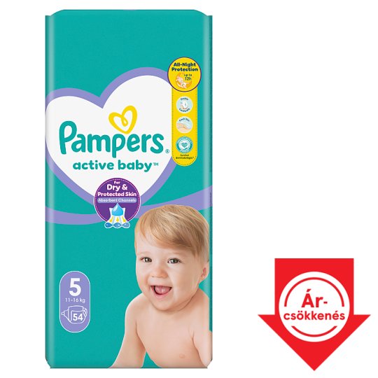 tesco pampers active baby 5