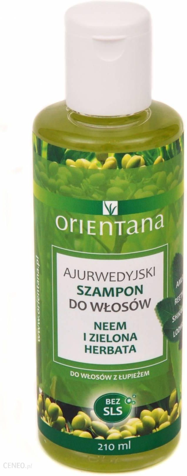 orientana szampon do włosów neem i zielona herbata