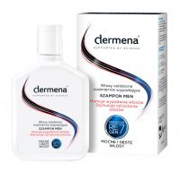dermena plus szampon przeciw łupieżowy hamuje wypadanie włosów 200ml