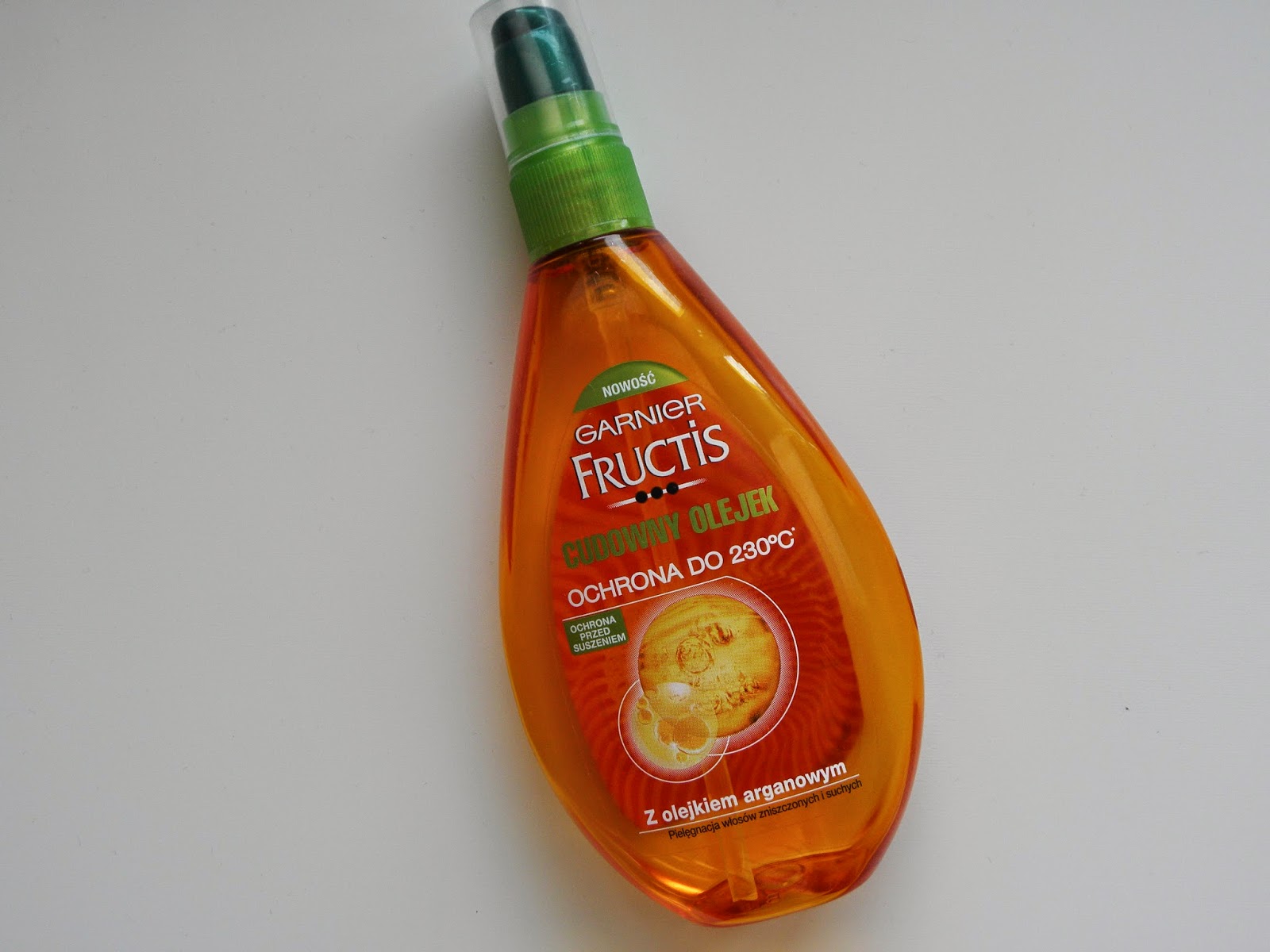 garnier fructis cudowny olejek do włosów