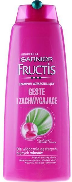 garnier fructis gęste i zachwycające szampon wzmacniający opinie