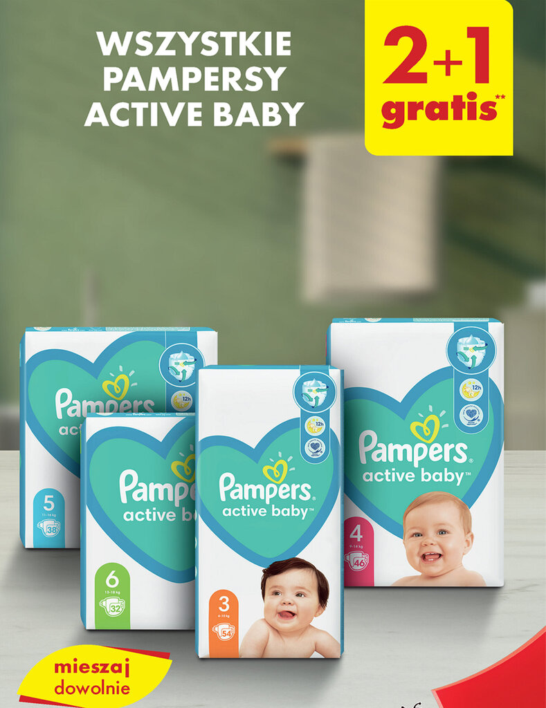 gdzie promocje pampers