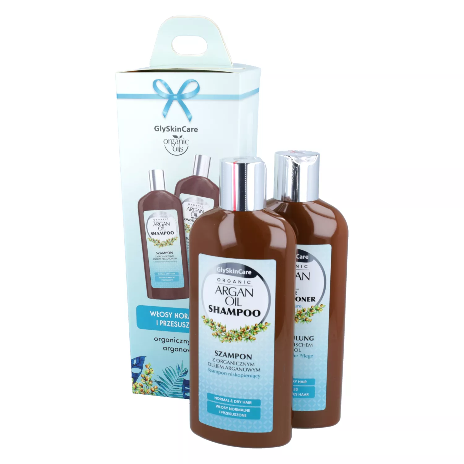 glyskincare argan oil szampon do włosów z organicznym olejem arganowym