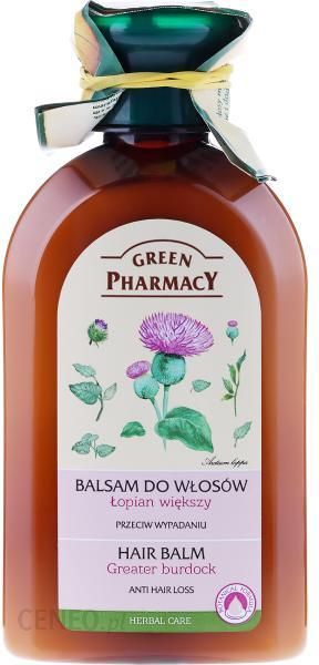 green pharmacy balsam do włosów przeciw wypadaniu olejek łopianowy opinie