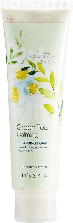 green tea calming foam pianka do oczyszczania twarzy