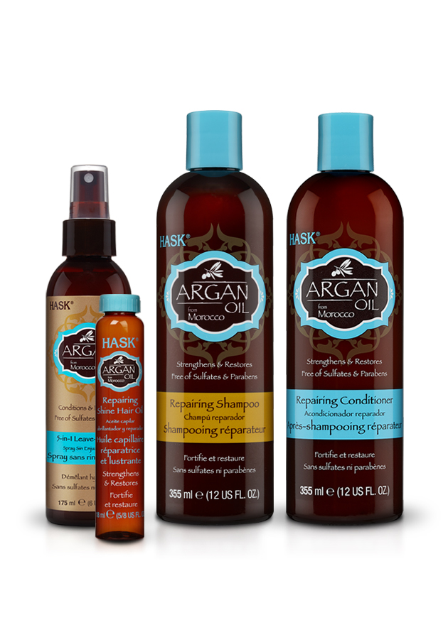 hask rumianek & argan szampon do włosów blond