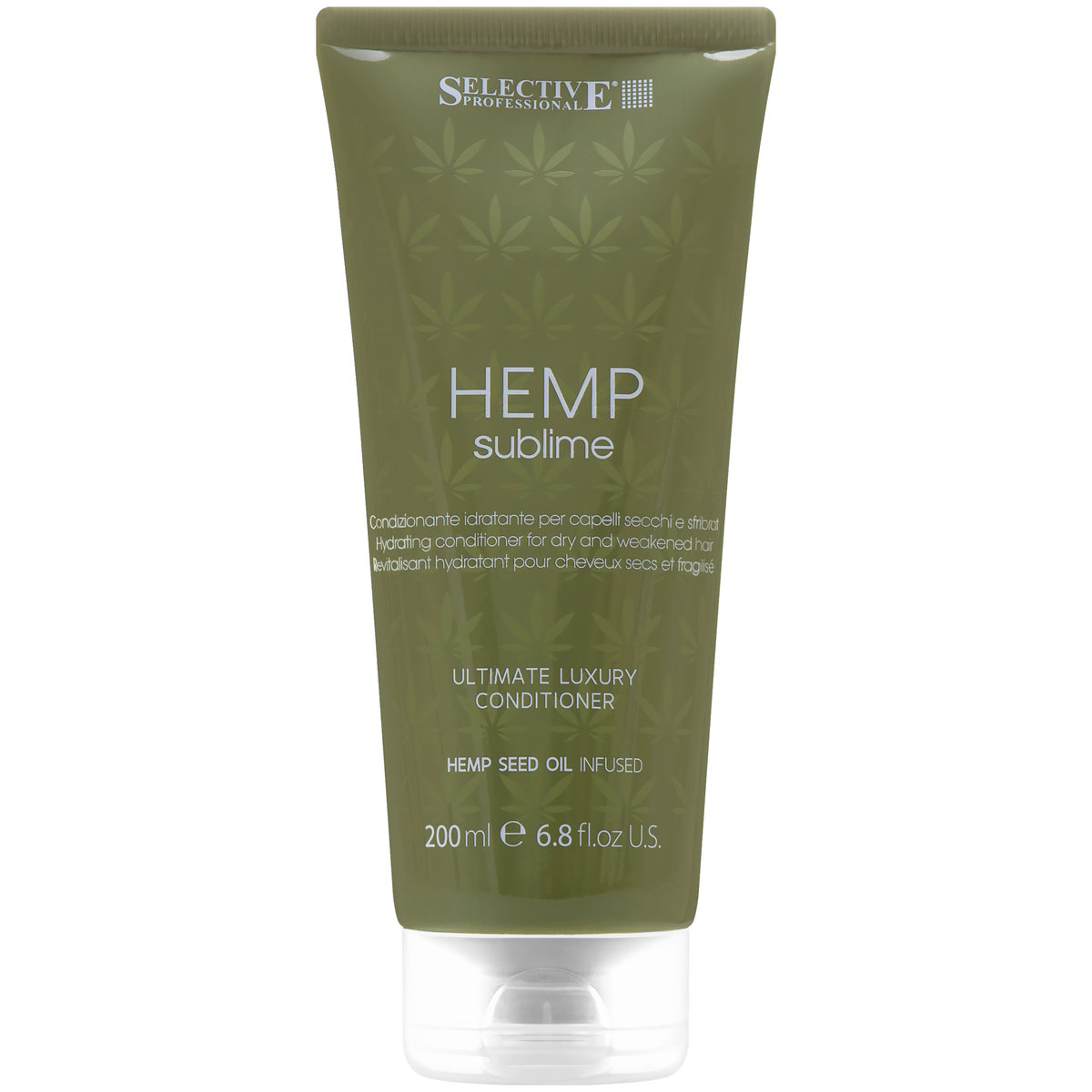 hemp sublime szampon z olejkiem z konopii 1000ml selective professional