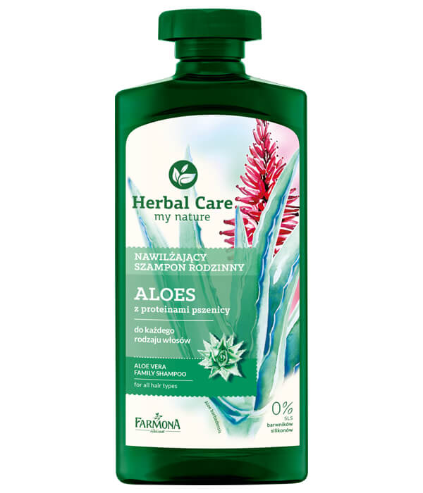 herbal care odżywka do włosów aloes