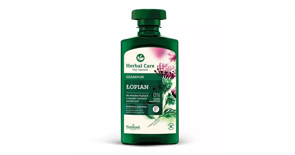 herbal care szampon lopianowy