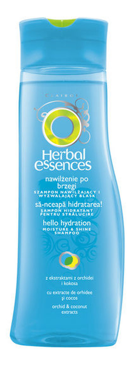 herbal essences nawilżenie po brzegi szampon nawilżający i wyzwalający blask