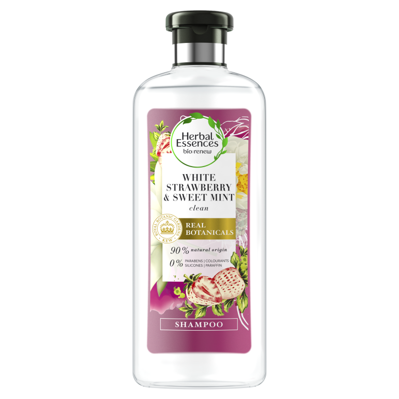 herbal essences szampon biala truskawka