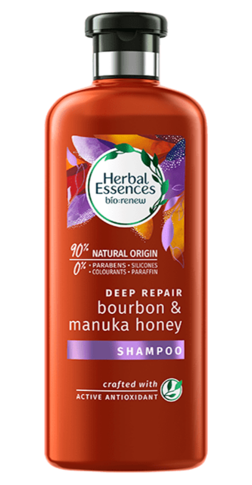 herbal essences szampon bourbon & manuka honey