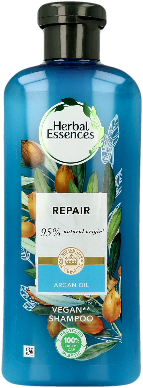herbal essences szampon regenerujący argan oliwka