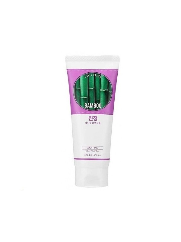 holika holika bamboo soothing cleansing pianka do mycia twarzy