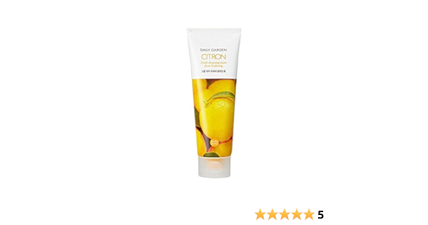 holika holika daily garden citron pianka do twarzy