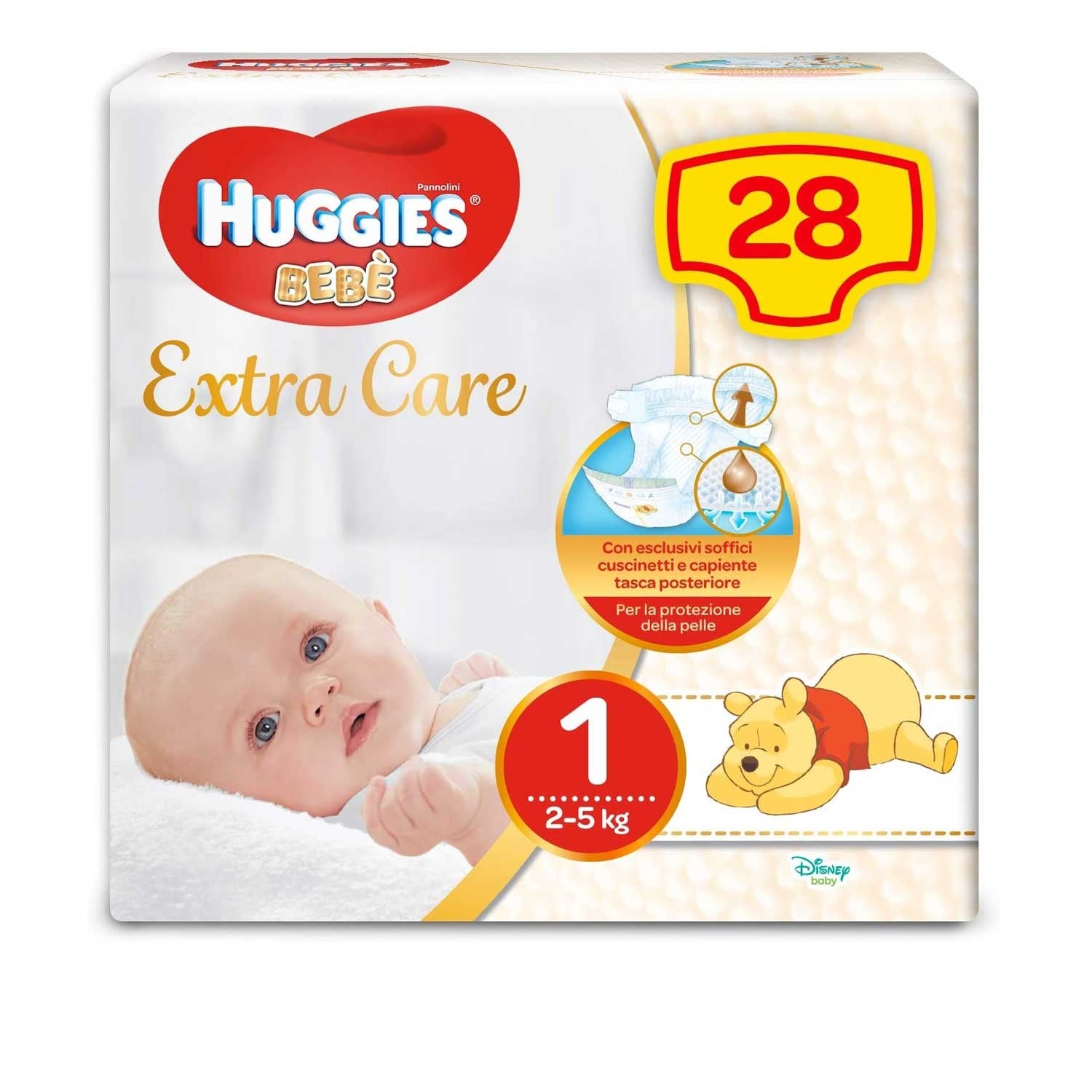 huggies bebe r.1 2-5 kg