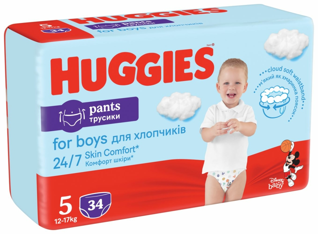 huggies pants 5 34 шт