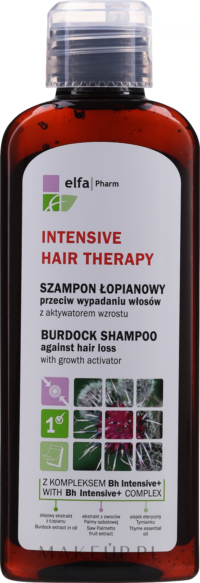 intensive hair therapy szampon łopianowy