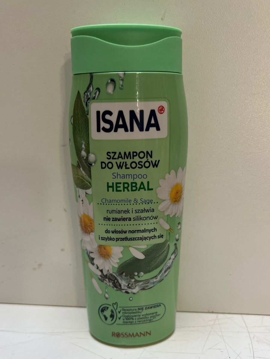 isana herbal chamomile szampon włosy