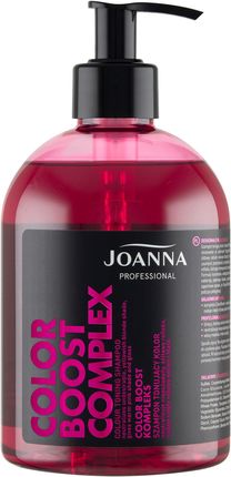 joanna color boost complex szampon tonujacy różowy hebe