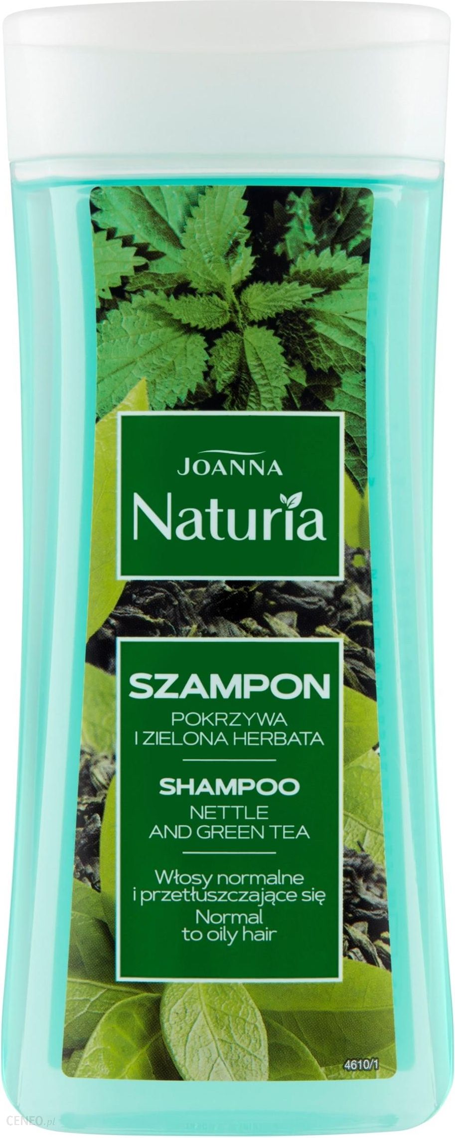 joanna naturia szampon z pokrzywą i zieloną herbatą