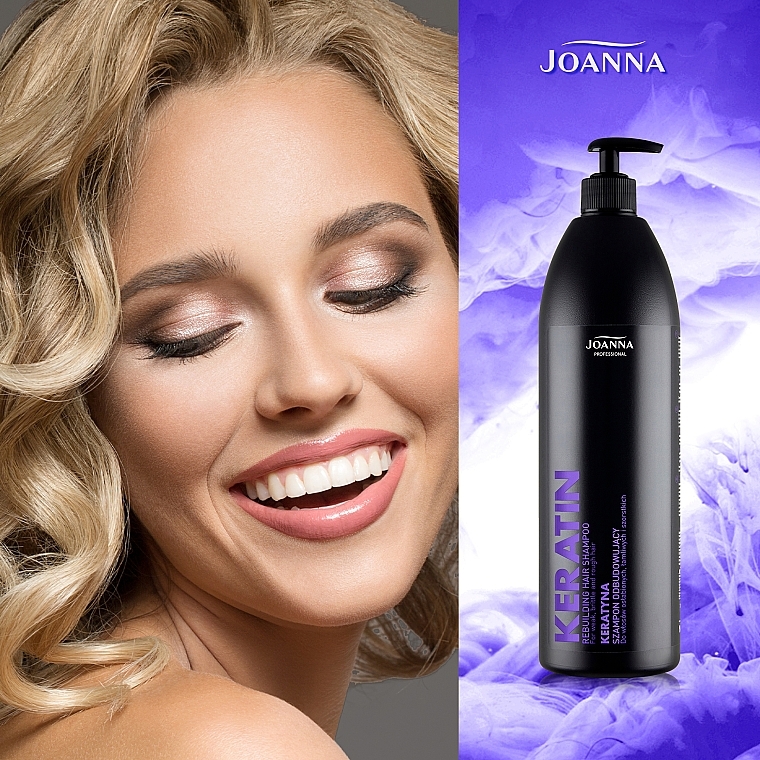 joanna professional szampon odbudowujący z keratyną