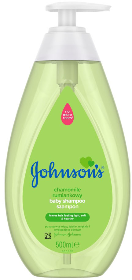 johnson & johnson baby szampon dla dzieci rumiankowy