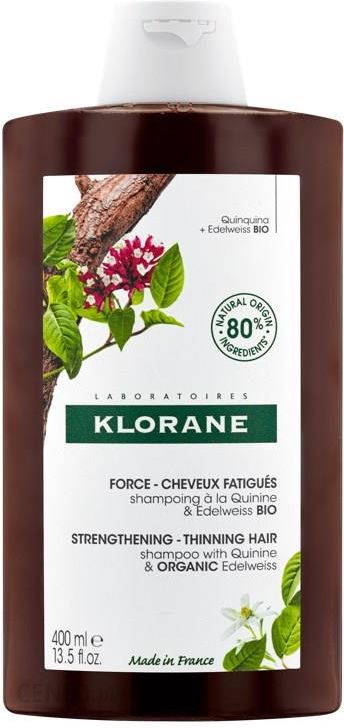 klorane szampon z chininą opinie