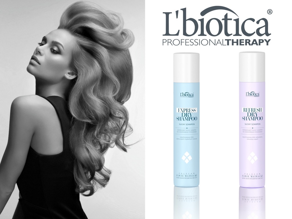 lbiotica professional therapy refresh dry odświeżający suchy szampon