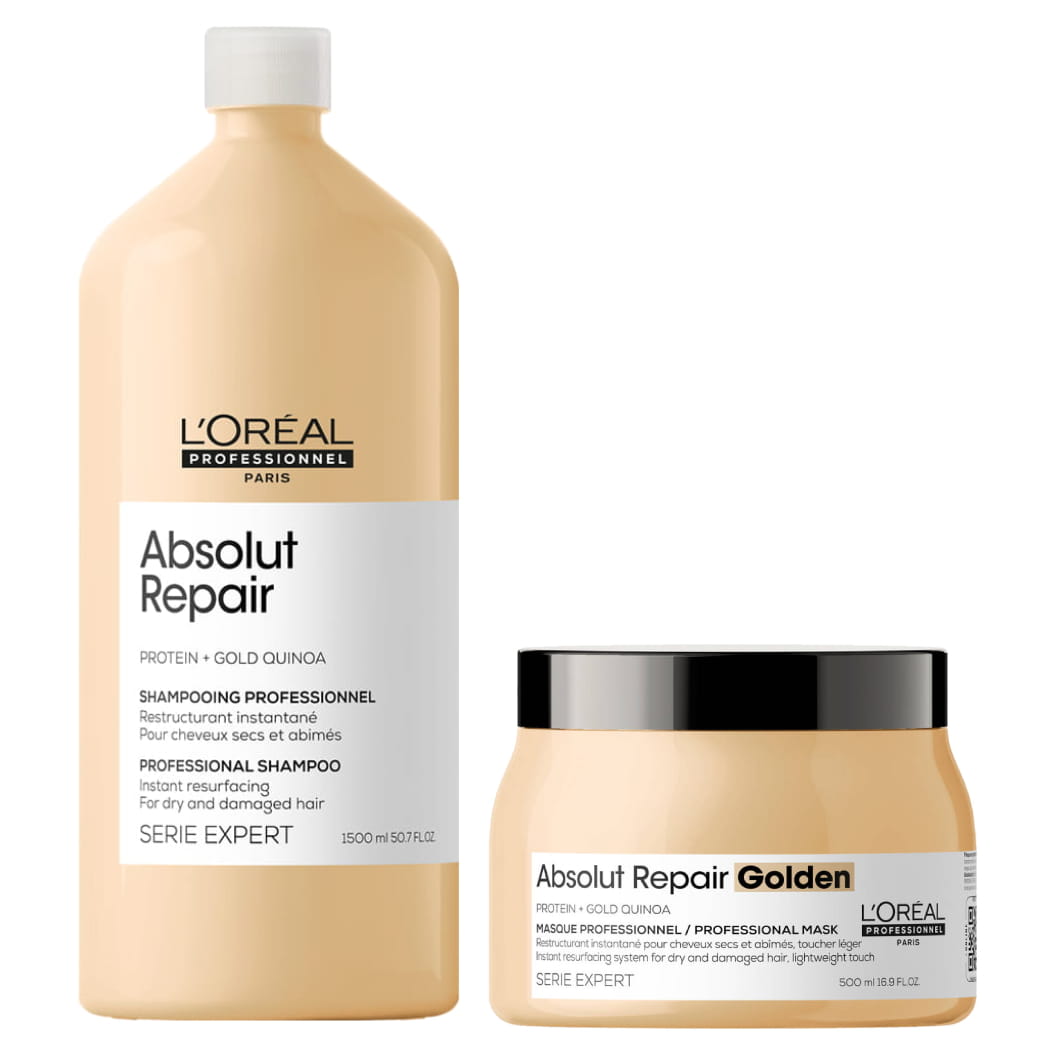 loreal gold absolut repair szampon