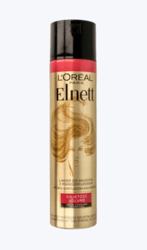 loreal paris elnett de luxe lakier do włosów maksymalne utrwalenie
