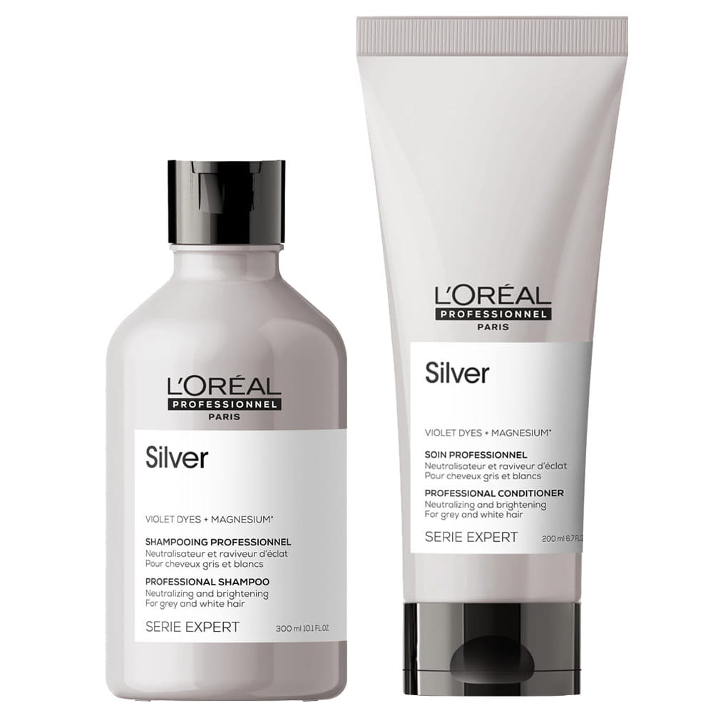 loreal professionnel silver szampon do włosów rozjaśnianych siwych