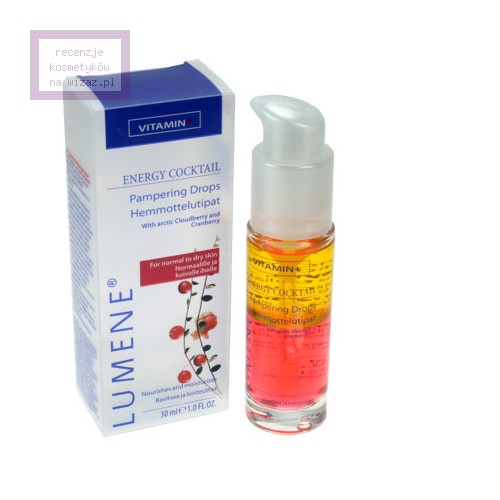 lumene vitamin energy cocktail pampering drops krople witaminowe