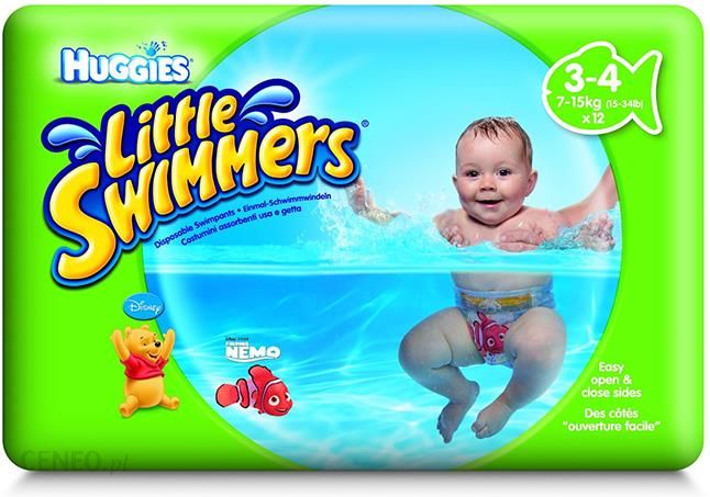 majteczki do pływania huggies little swimmers rozmiar 3-4