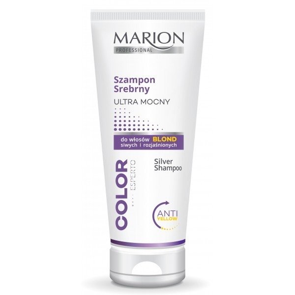 marion professional szampon srebrny ultra mocny do włosów blond