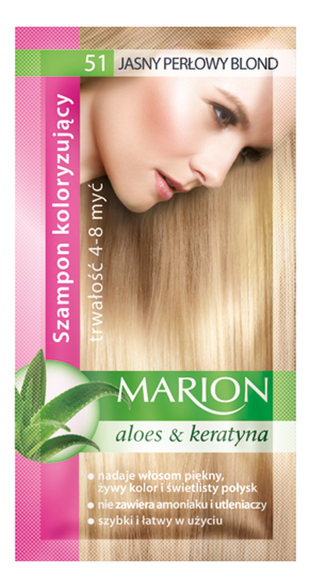 marion szampon koloryzujący jasny blond