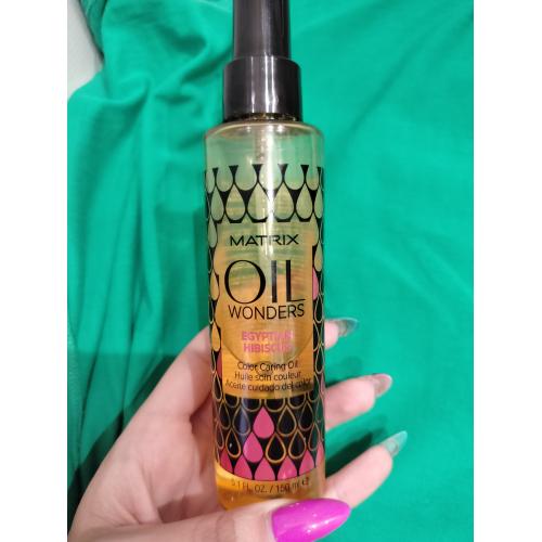 matrix oil wonders egyptian hibiscus oil olejek do włosów farbowanych