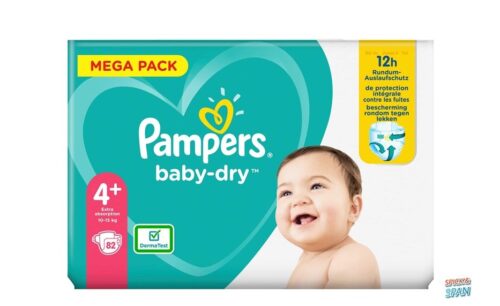 mega box pampers 4