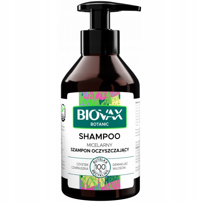 micelarny szampon biovax