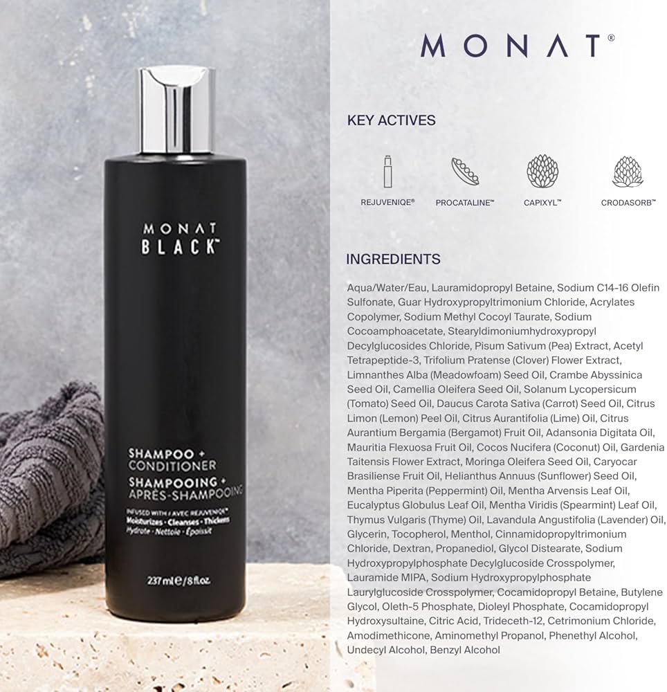 monat black szampon