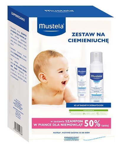 mustela bebe szampon w piance dla noworodków opinie