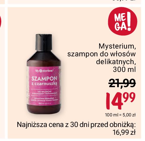 mysterium szampon czarnuszka