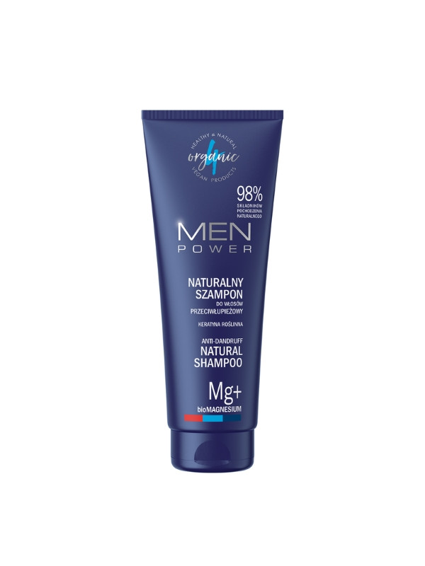 naturalny szampon do włosów dla mężczyzn