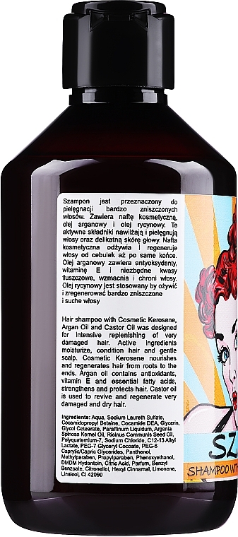 new anna szampon do włosów z naftą kosmetyczną