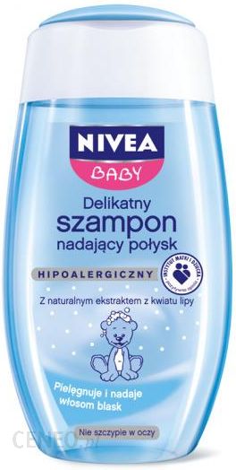 nivea baby szampon nadajacy połysk hipoalergiczny 200ml skąpiec