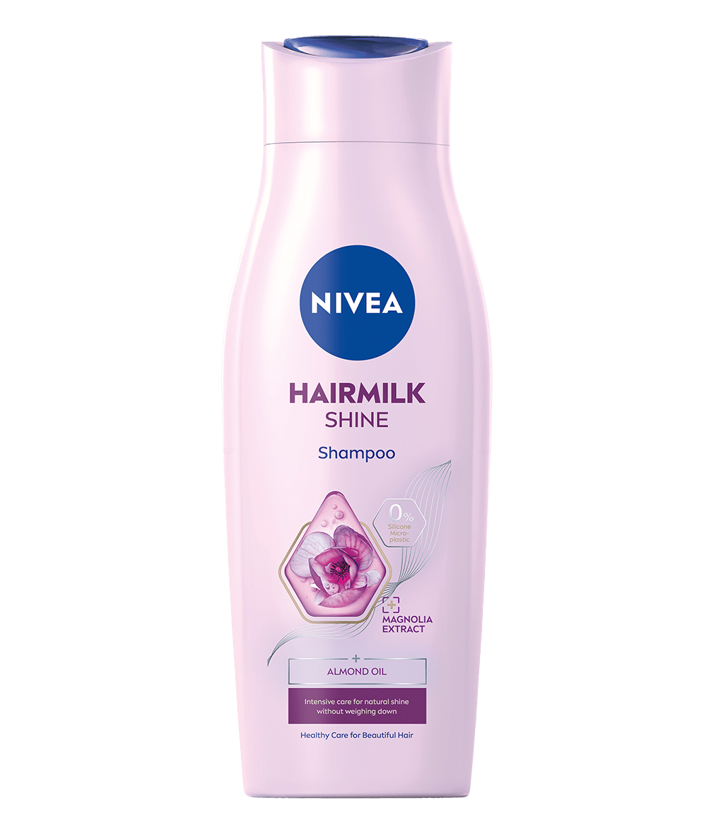 nivea hair milk natural shine szampon